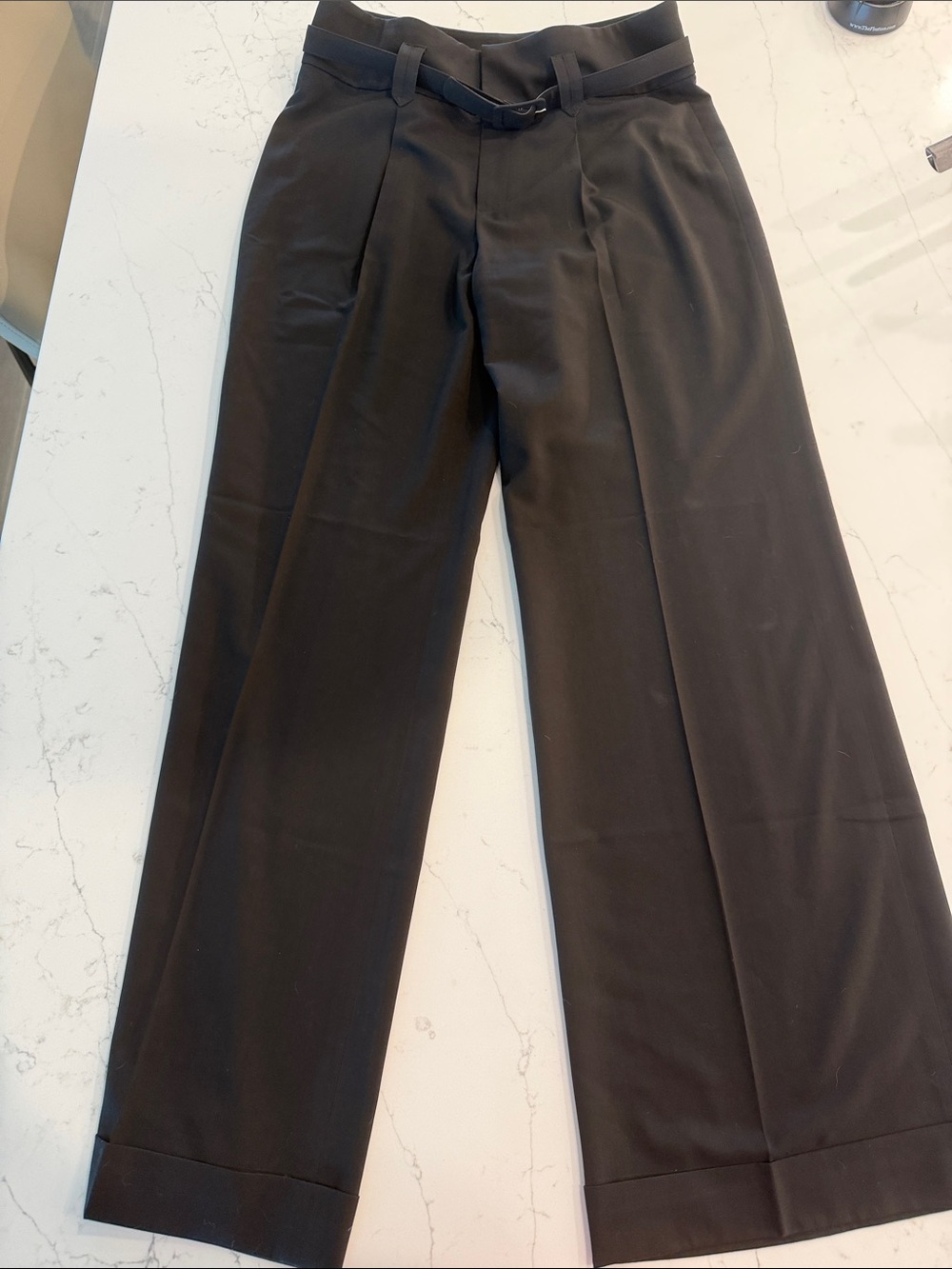 Morrissey Y? Black Wide-Leg Women's Dress Pants